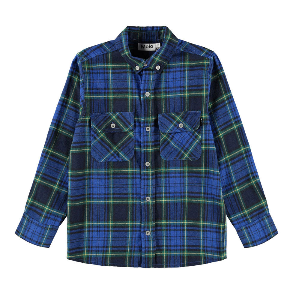 Molo Depths Check Rozzy Shirt