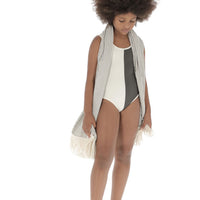 Belle Chiara Volcanic Earth Lycra Bicolor Swimsuit