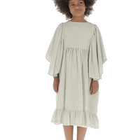 Belle Chiara Green Medium Stripe Butterfly Dress