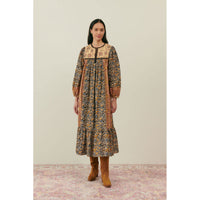 Louise Misha Honey Charcoal Poem Gypsia Dress