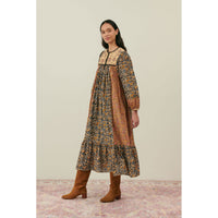 Louise Misha Honey Charcoal Poem Gypsia Dress