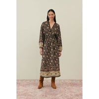 Louise Misha Charcoal Endless Fields Annick Dress