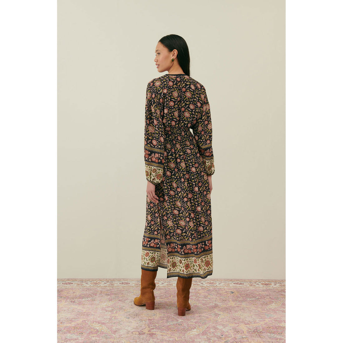 Louise Misha Charcoal Endless Fields Annick Dress