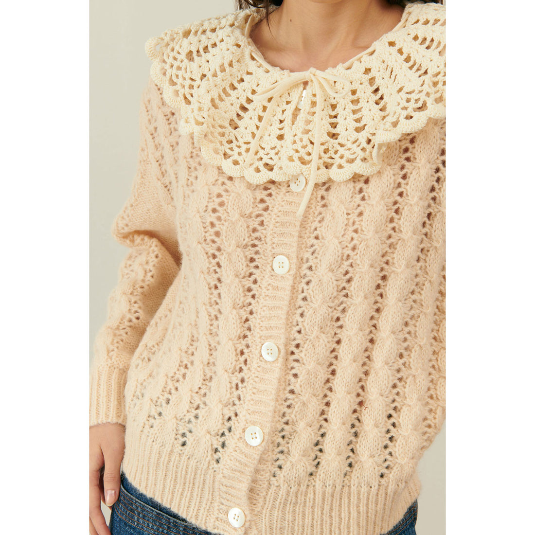 Louise Misha Blush Ascaliane Cardigan