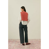 Louise Misha Rasberry Soang Top