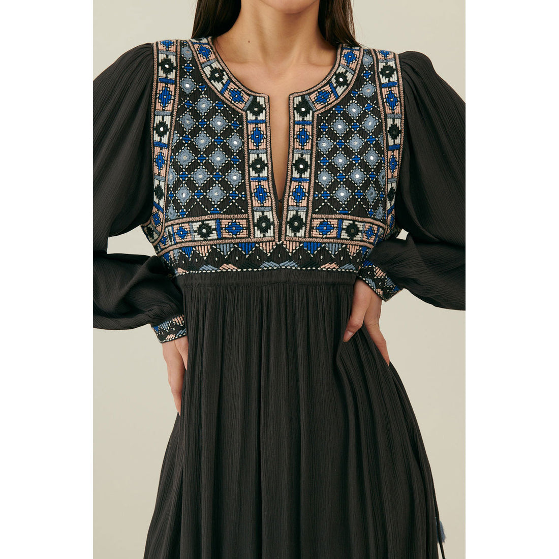 Louise Misha Charcoal Gabriella Dress – Ladida