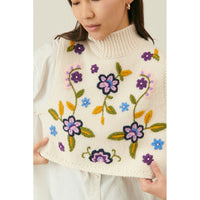 Louise Misha Cream Soan Top