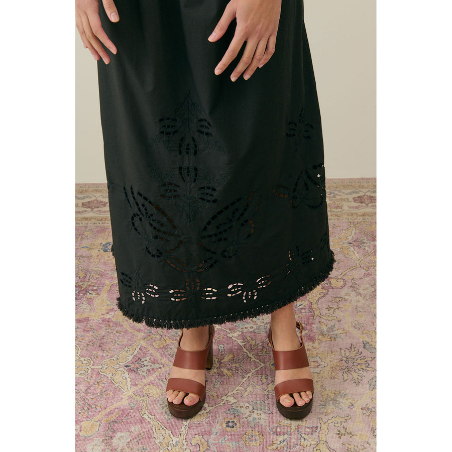 Louise Misha Black Giselle Women Dress
