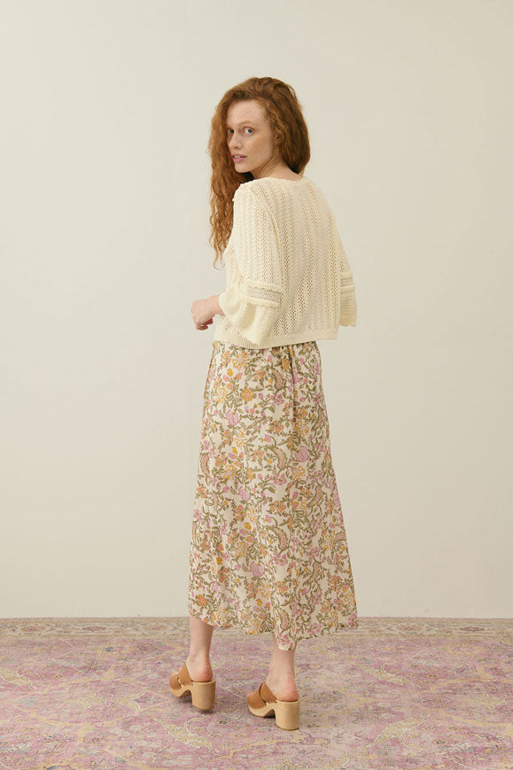 Louise Misha Cream Mimosa Spring Lucia Women Skirt
