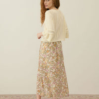 Louise Misha Cream Mimosa Spring Lucia Women Skirt