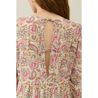 Louise Misha Cream Dolce Flowers Bali Women Dress