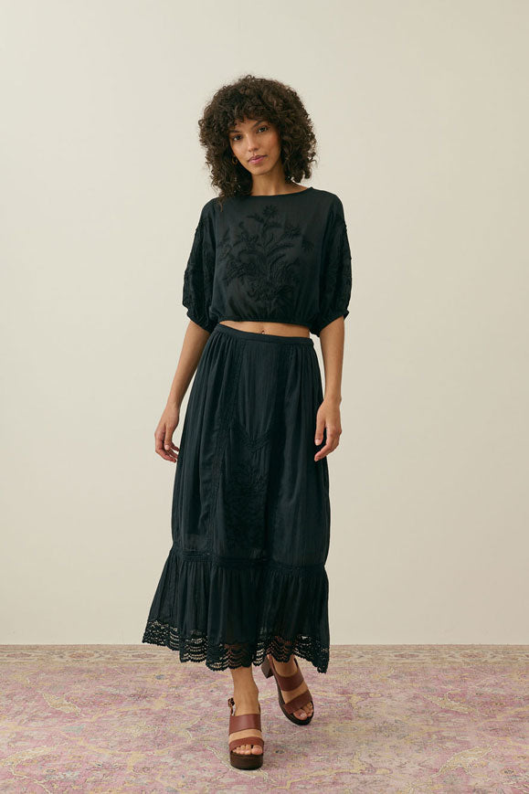 Louise Misha Black Paula Women Skirt