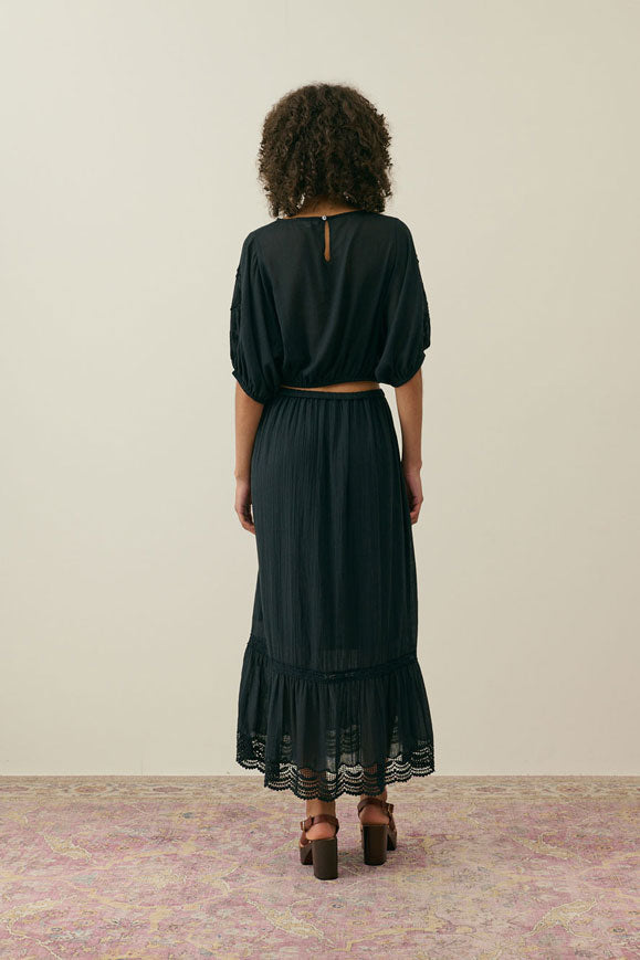 Louise Misha Black Paula Women Skirt