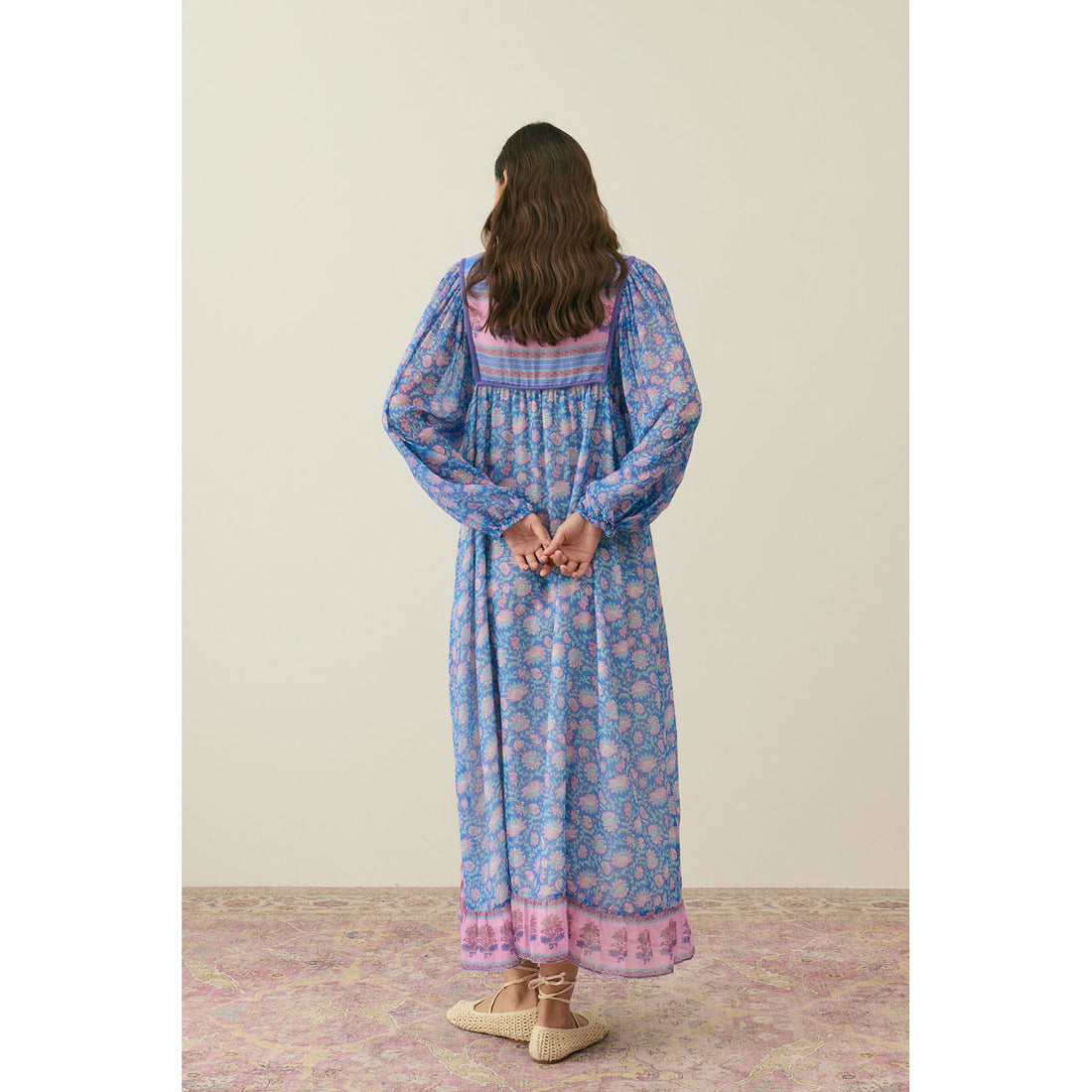 Louise Misha Blue Gypsina Women Dress