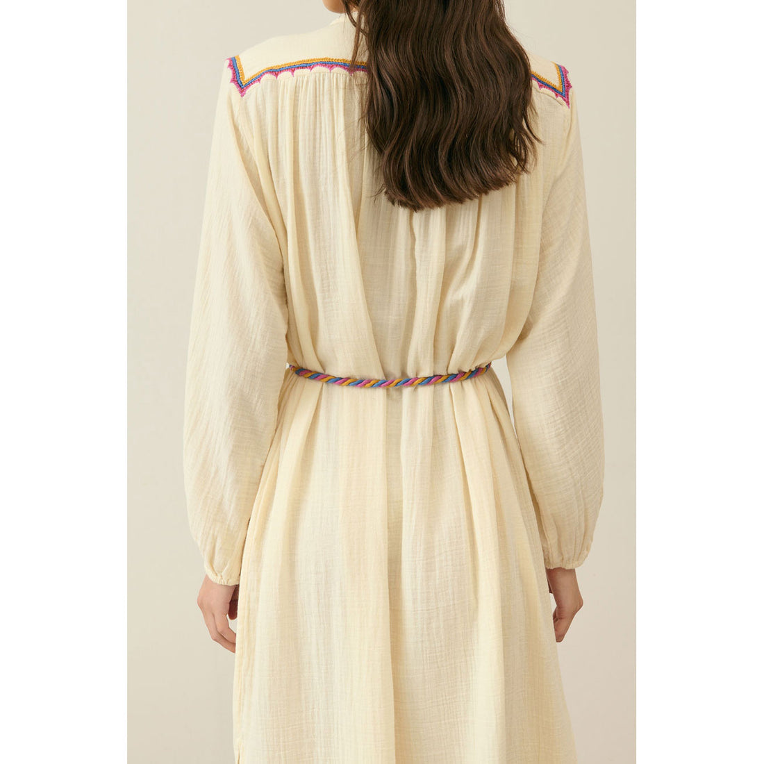 Louise Misha Natural Djinalia Women Dress
