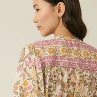Louise Misha Cream Mimosa Spring Jeanne Women Shirt