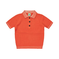 FUB Tangerine Structure Polo