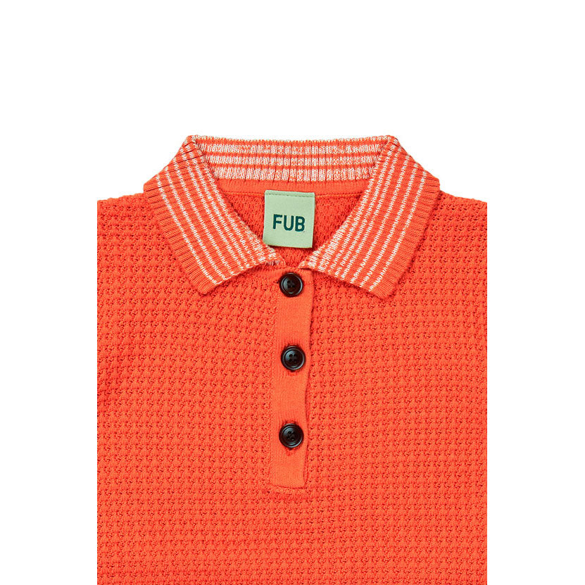 FUB Tangerine Structure Polo