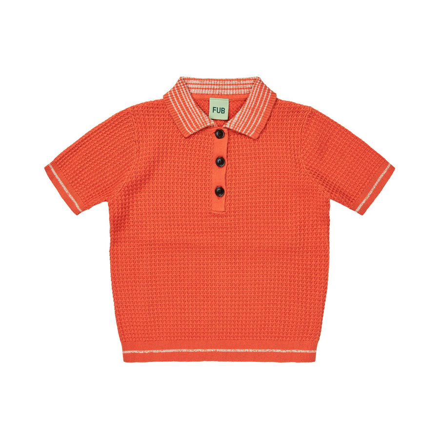 FUB Tangerine Structure Polo