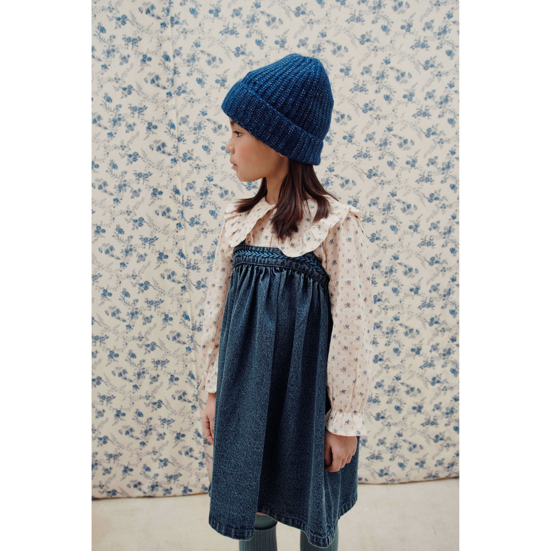 Emile et Ida Lazuli Block Print Blouse
