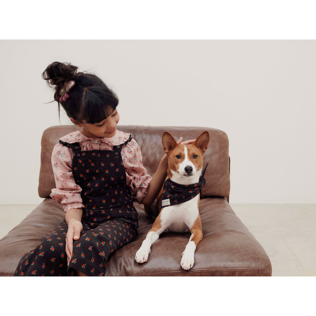 Emile et Ida Aster Printed Collar Blouse