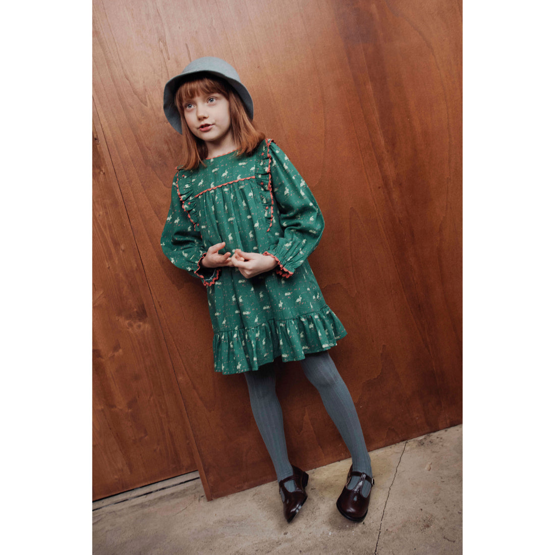 Emile et Ida Lapinou Printed Dress