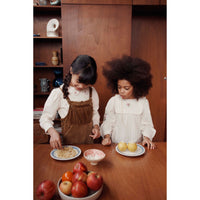 Emile et Ida Peony Crochet Collar Sweater