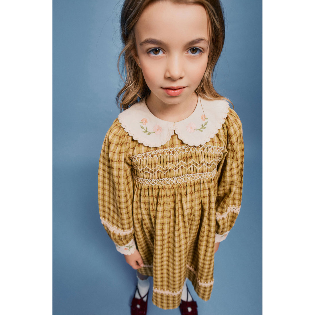 Bebe Organic Nostalgic Green Saphira Dress