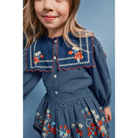Bebe Organic Summer Memories Constance Blouse