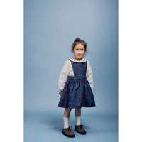 Bebe Organic Apple Denim Minnie Apron Dress