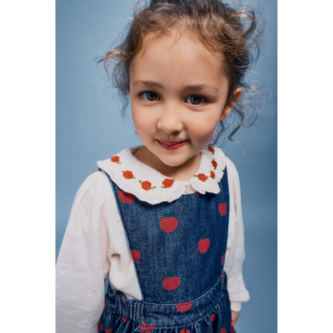 Bebe Organic Heart Lace Anita  Blouse