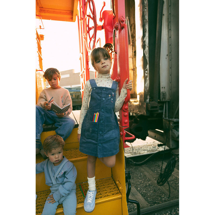 1984 Blue Corduroy Jumper