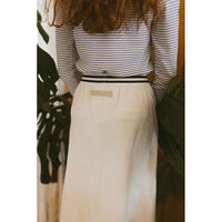 ELEMENTS White Elastic Skirt