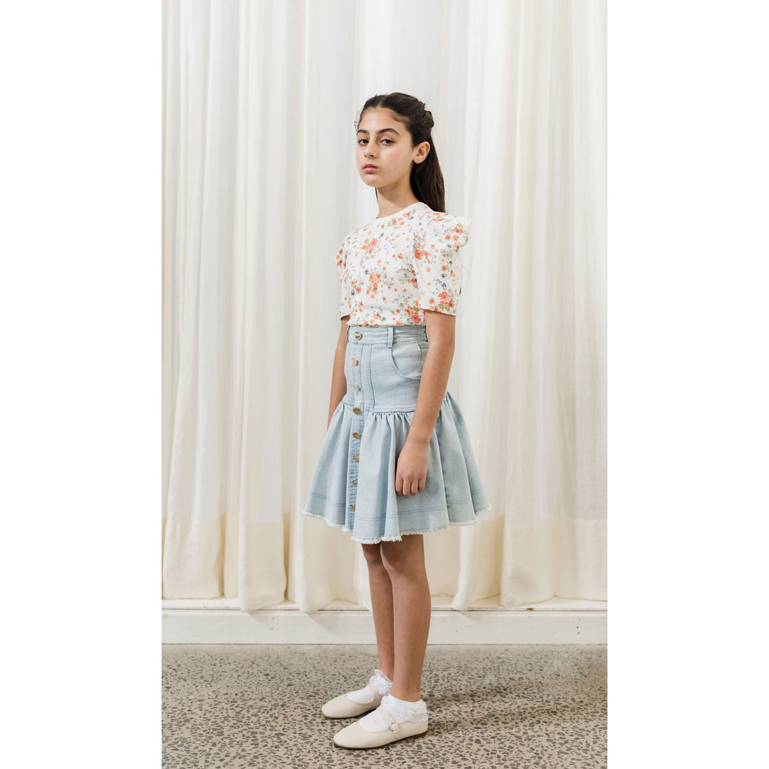 Petite Pink Coral Floral T-Shirt