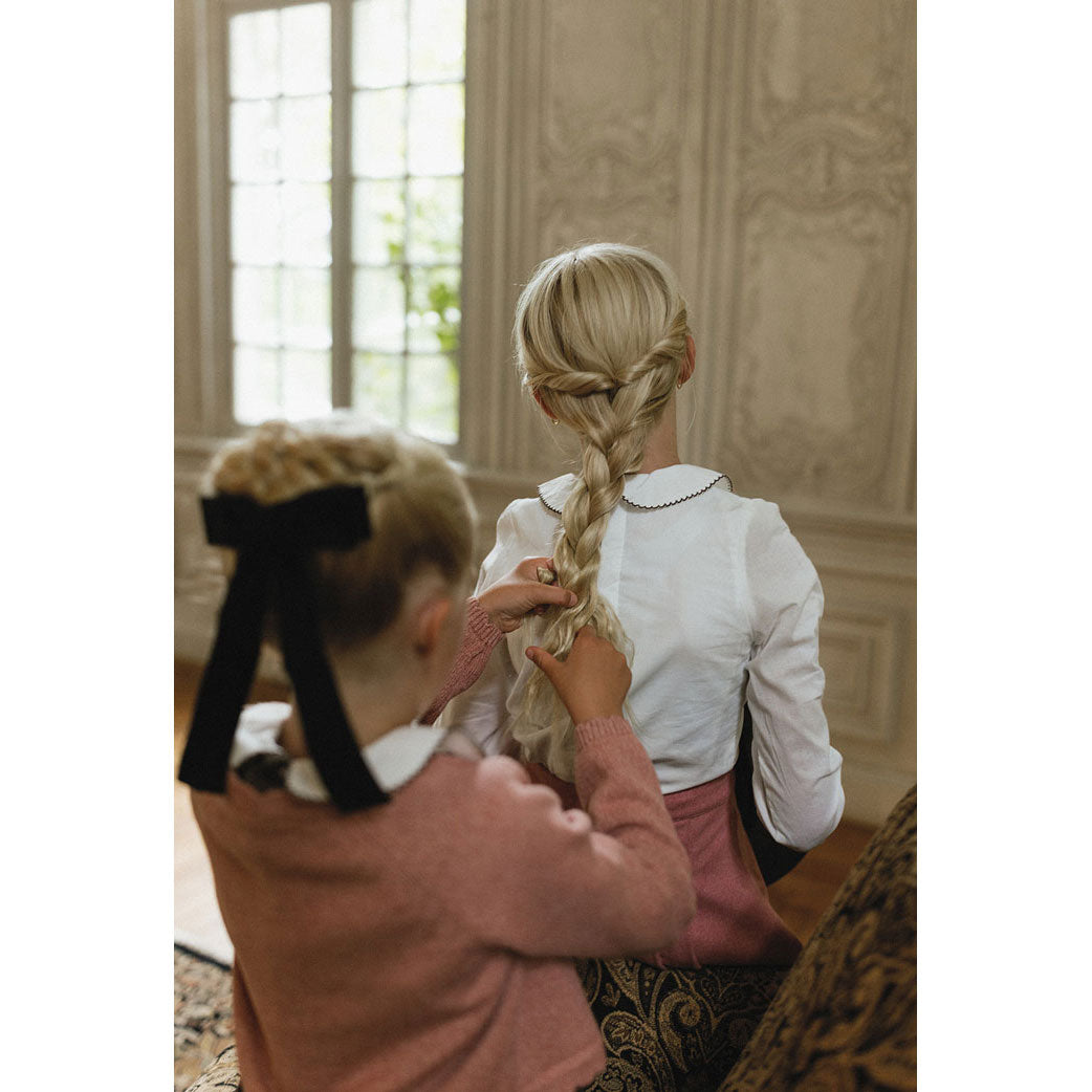 L by Ladida Cream Embroider Blouse