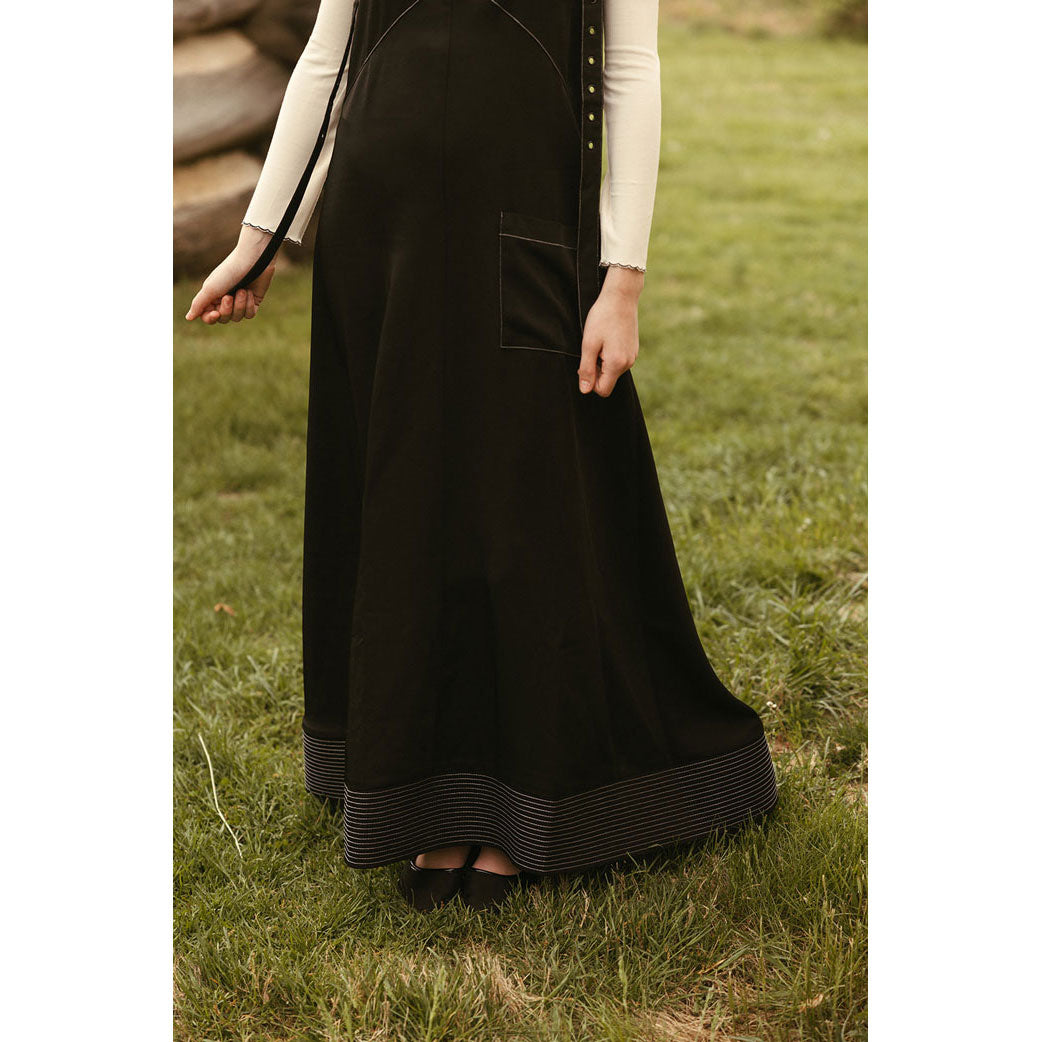 A4 Black Stitched Jumper