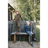 Noma Denim Textured Knit Sweater