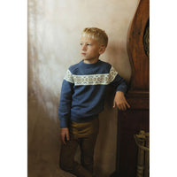 L by Ladida Slate Jacquard Sweater