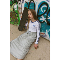 Clubhouse Grey Terry Drawstring Skirt