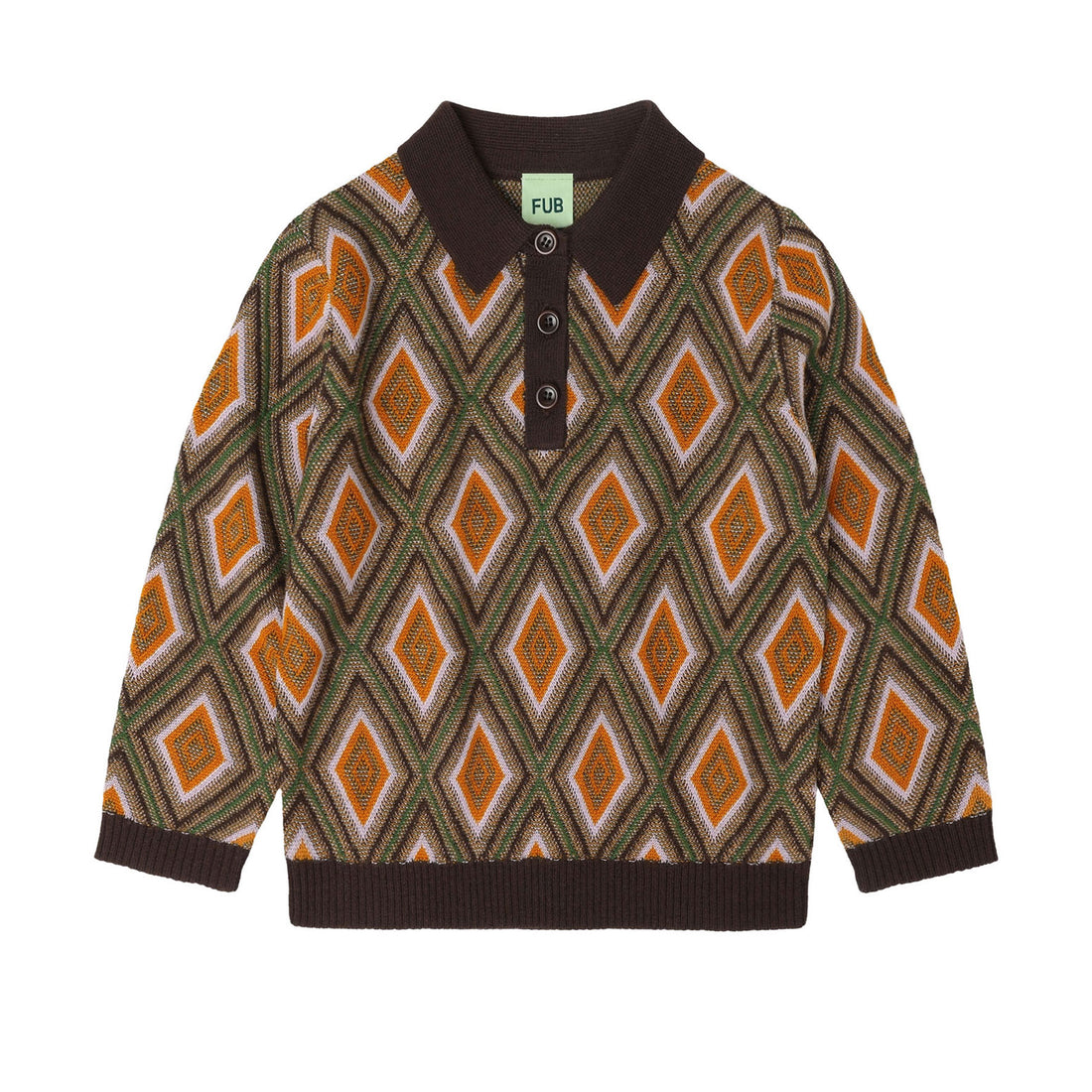FUB Mocca Harlekin Polo