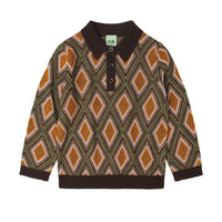 FUB Mocca Harlekin Polo