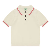 FUB Ecru Pique Polo