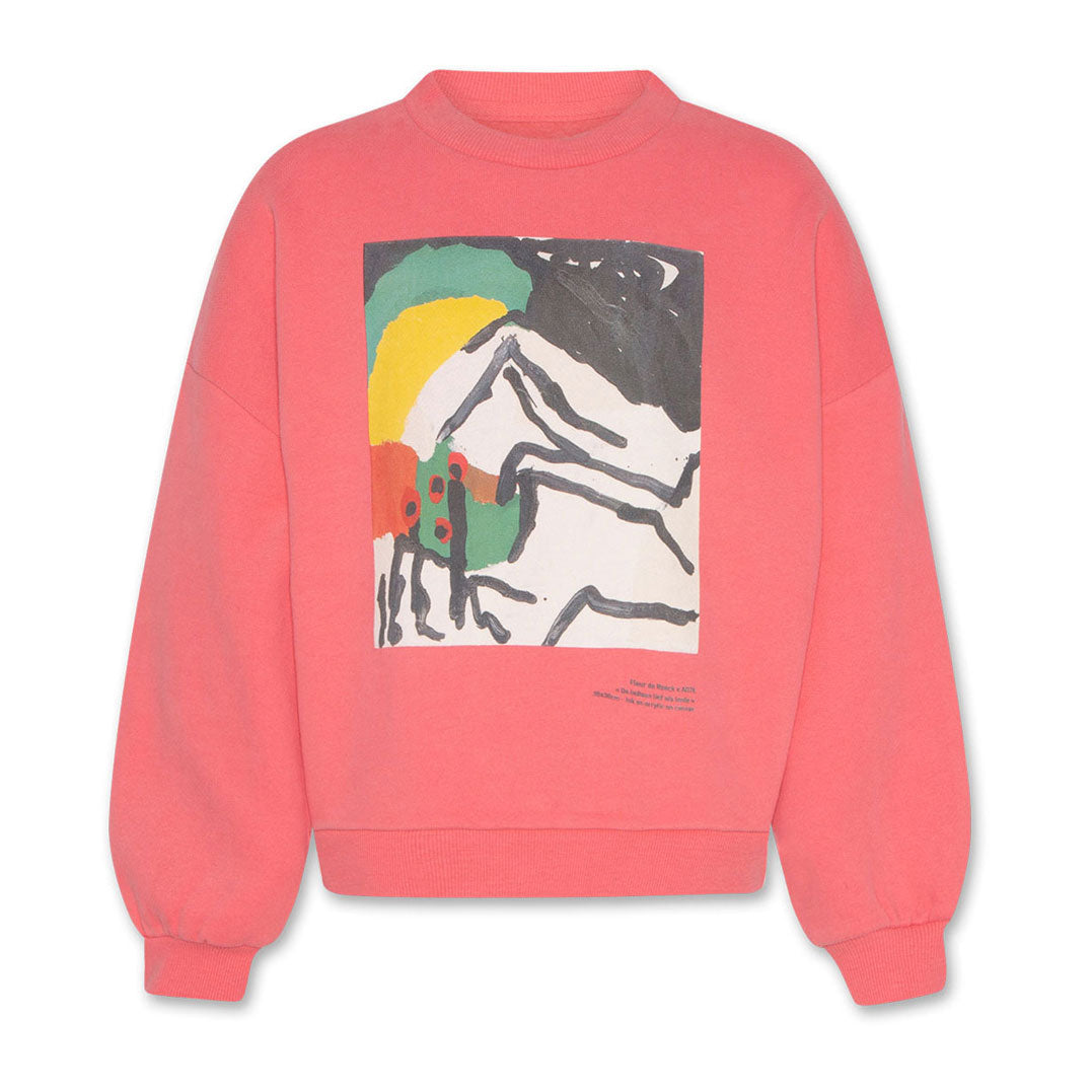 AO76 Rose Violeta Indian Sweatshirt