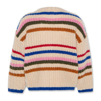 AO76 Natural Wanda Striped Sweater