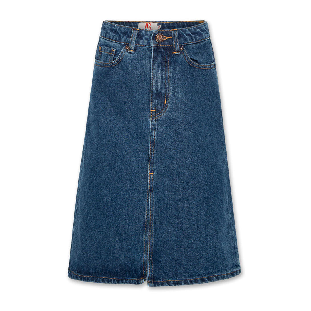 AO76 Wash Madiom Gwen Jean Skirt