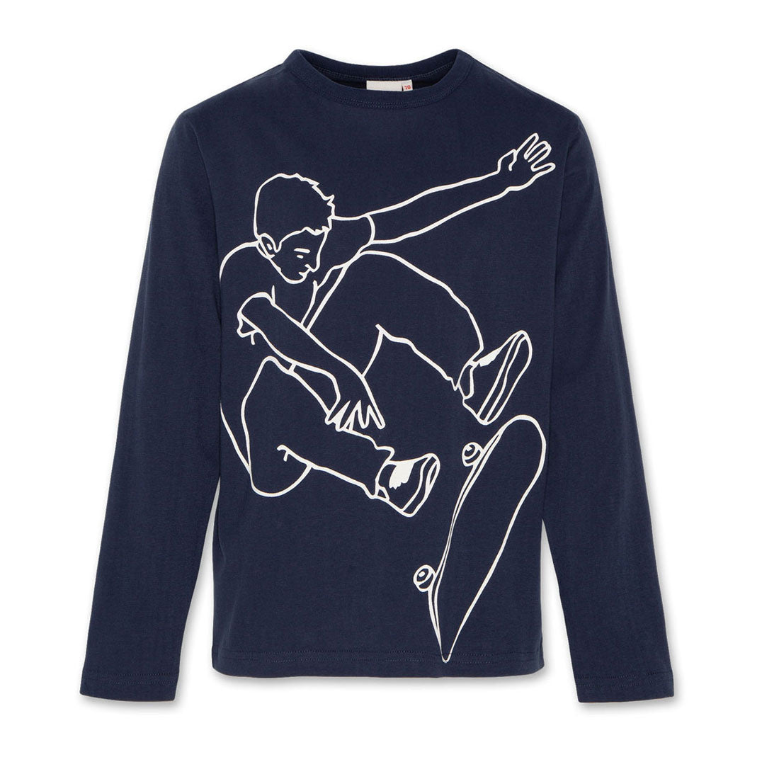 AO76 Navy Olly Mathew T-Shirt