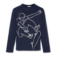 AO76 Navy Olly Mathew T-Shirt