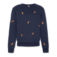 AO76 Navy Tom Spray Paint Sweatshirt