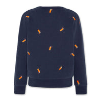 AO76 Navy Tom Spray Paint Sweatshirt