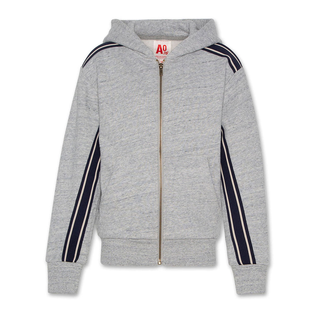 AO76 Oxford Norman Stripes Zip-Up